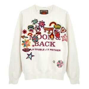 La DOUBLEJ x MOTHER The Biggie Concert Whisper White Patch It Up